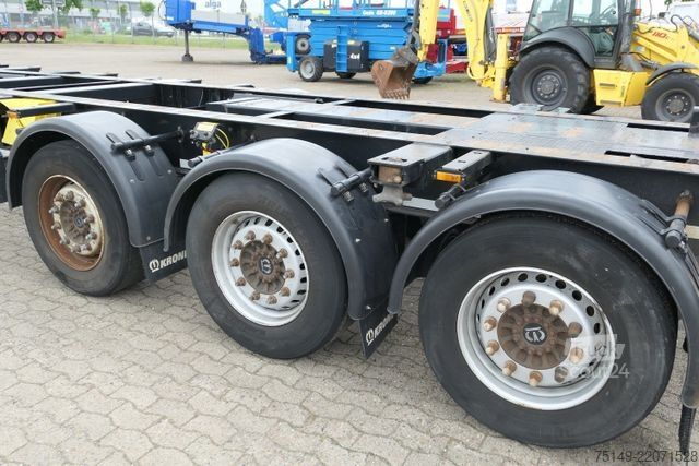 Auflieger-Wechselfahrgestell KRONE SD, 2x20/1x30/1x40/1x45 Container, Luft-Lift