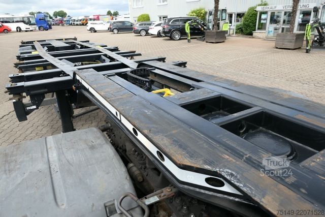 Semirimorchio a cassa mobile KRONE SD, 2x20/1x30/1x40/1x45 Container, Luft-Lift