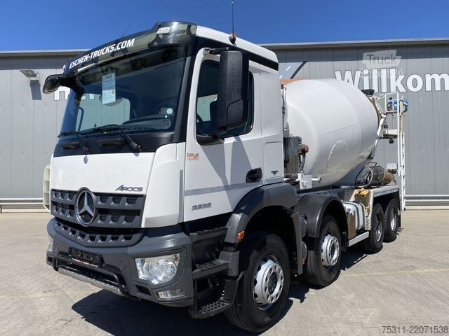 Autodomíchávač betonu MERCEDES-BENZ Arocs 3236 8x4| 9m³ Stetter*Blatt*Kamera*AC*1.Hd