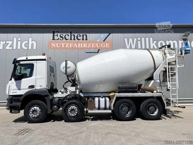 Autodomíchávač betonu MERCEDES-BENZ Arocs 3236 8x4| 9m³ Stetter*Blatt*Kamera*AC*1.Hd