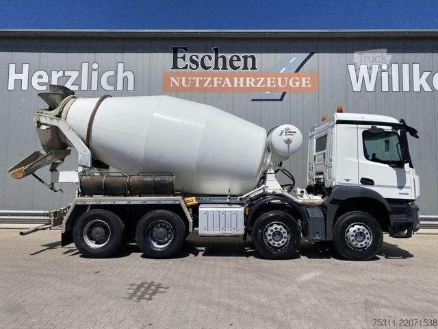 Autodomíchávač betonu MERCEDES-BENZ Arocs 3236 8x4| 9m³ Stetter*Blatt*Kamera*AC*1.Hd