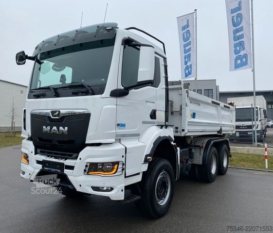 Трьохсторонній самоскид MAN TGS/26.510/6x4 BL/Bordmatik/Retarder/90to/82 tkm