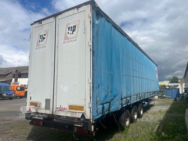Otvorený náves s plachtou KÖGEL SNCO 24 Megatrailer XL Edscha Schiebeplane