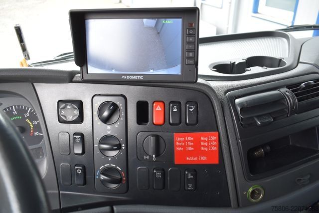 Autocarro con cassone MERCEDES-BENZ Atego 1529 4x2 Koffer LBW AHK Top Zustand
