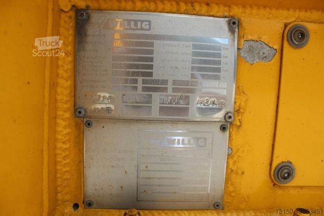 Cisternový návěs WILLIG Diesel/Benzin SELBSTAUSLÄUFER Nr.: 025