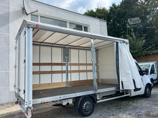 Transporter mit Pritsche & Plane RENAULT Master Pritsche mit Edscha Verdeck!sehr selten!