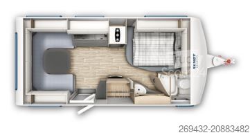 Bivalnik FENDT APERO 465 SFB