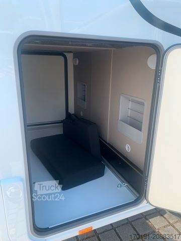 Polintegriran avtodom BÜRSTNER CAMPEO TD 690 G Freistaat Edition Hubbett