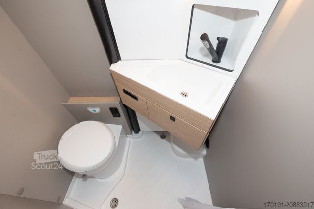 Polintegriran avtodom BÜRSTNER CAMPEO TD 690 G Freistaat Edition Hubbett