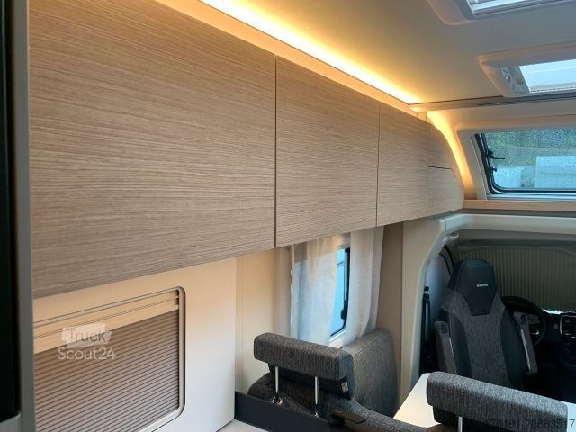 Polintegriran avtodom BÜRSTNER CAMPEO TD 690 G Freistaat Edition Hubbett