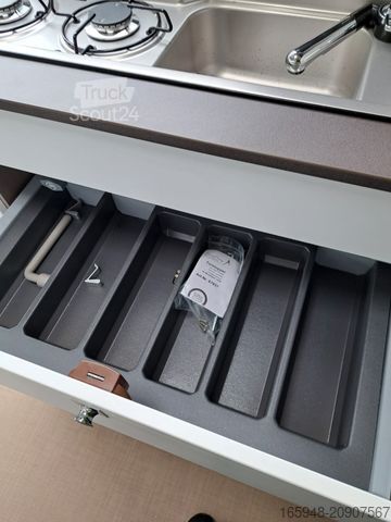 Autocaravana BÜRSTNER Eliseo C 644 - die HECKSITZGRUPPE