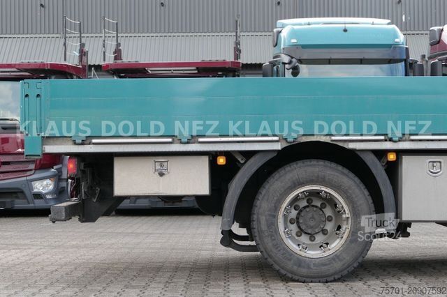 Camion plateau MAN TGM 15.290 Baumaschinentransporter Navi Euro 6