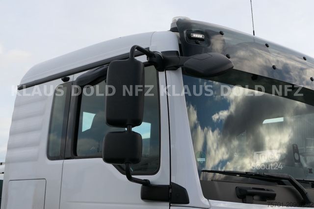 Camion plateau MAN TGM 15.290 Baumaschinentransporter Navi Euro 6