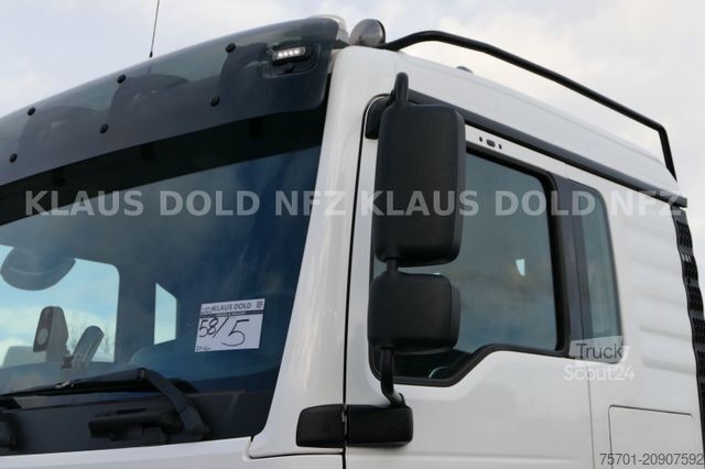 Camion plateau MAN TGM 15.290 Baumaschinentransporter Navi Euro 6