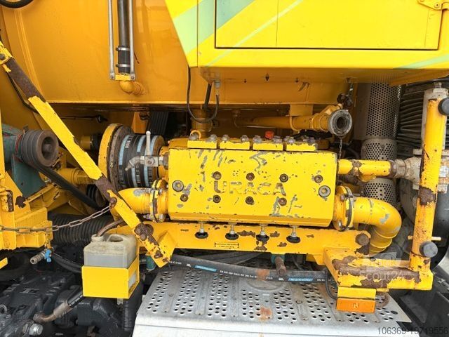 Vacuum tank truck MERCEDES-BENZ 3258 RHD 8x4-4 Wiedemann Super 1000 Recycler