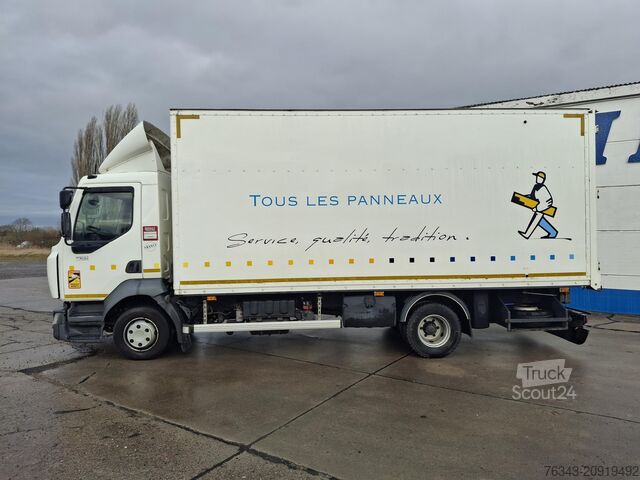 Dėžinis sunkvežimis RENAULT D12-210 - E6 - PROBLEME CHAUFFE MOTEUR
