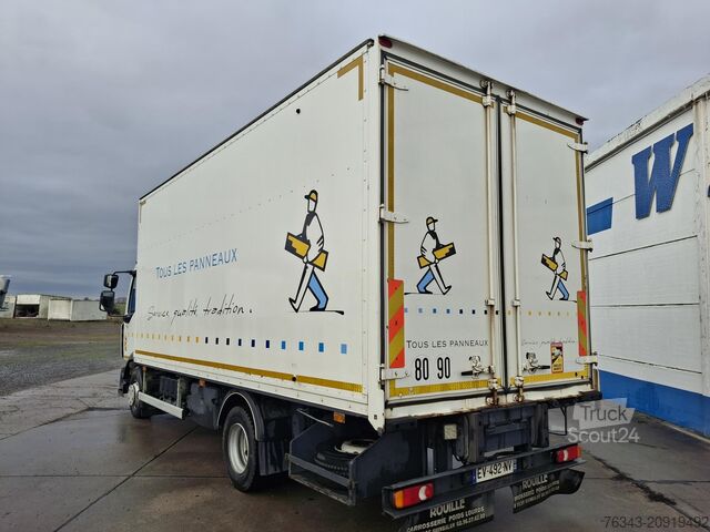 Dėžinis sunkvežimis RENAULT D12-210 - E6 - PROBLEME CHAUFFE MOTEUR