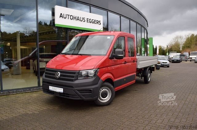 Varebil VOLKSWAGEN Crafter 35 Doka Pritsche TDI lang *PDC*7-Sitzer