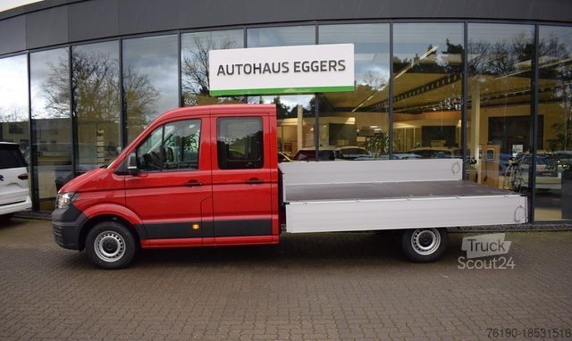 Pick-up skåpbil VOLKSWAGEN Crafter 35 Doka Pritsche TDI lang *AHK*PDC