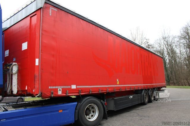 Ανοιχτό ημιρυμουλκούμενο με μουσαμά FLIEGL SDS 3 Ladunssicherungsplanen,Edscha,Lochleiste