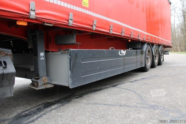 Ανοιχτό ημιρυμουλκούμενο με μουσαμά FLIEGL SDS 3 Ladunssicherungsplanen,Edscha,Lochleiste