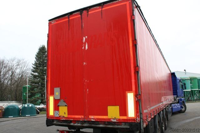 Ανοιχτό ημιρυμουλκούμενο με μουσαμά FLIEGL SDS 3 Ladunssicherungsplanen,Edscha,Lochleiste