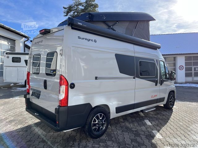 Lakóautó SUNLIGHT Cliff X 600 RT Schwenkbad Digitalpaket