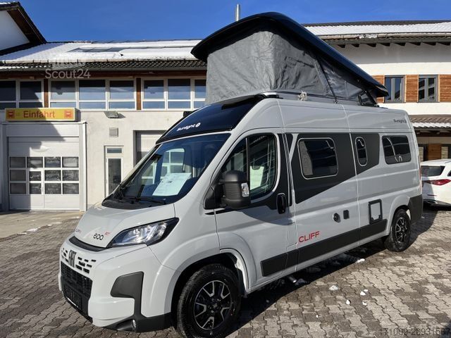 Lakóautó SUNLIGHT Cliff X 600 RT Schwenkbad Digitalpaket