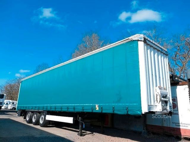 Semirimorchio con telone KRONE Pritsche/Plane