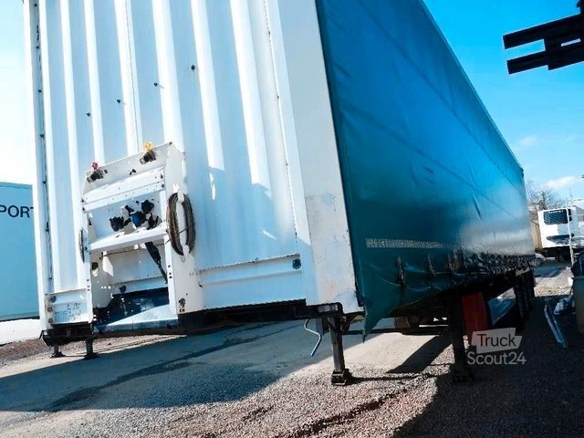 Semirimorchio con telone KRONE Pritsche/Plane