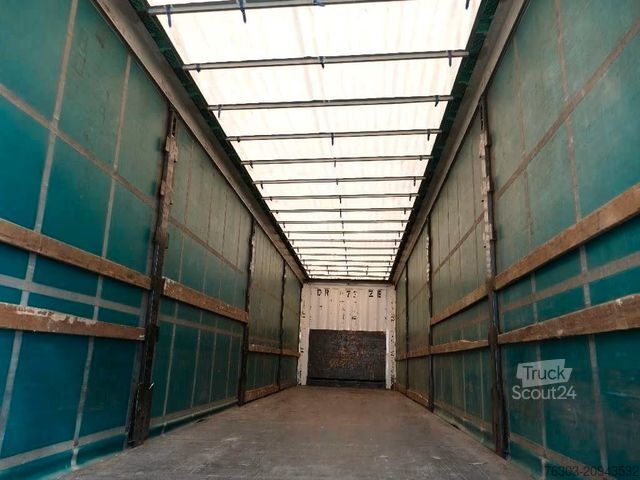 Semirimorchio con telone KRONE Pritsche/Plane