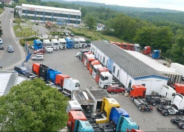 Damperli yarı römork TRAILOR Alukipper ic *Blattfederung*