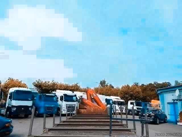 LKW mit Pritsche (offen) RENAULT 270dci *Pritsche/Kran /Fassi*