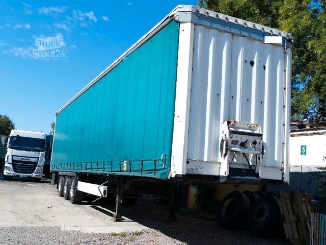 Semirimorchio con telone KRONE Pritsche/Plane*Coilmulde*