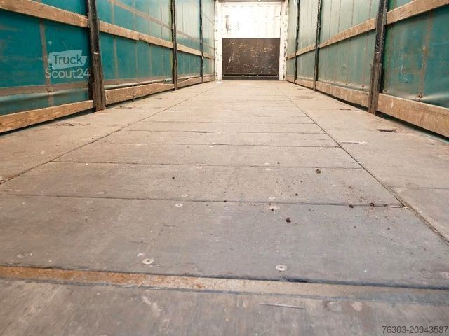 Semirimorchio con telone KRONE Pritsche/Plane*Coilmulde*