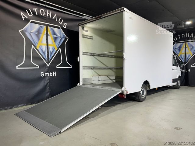 شاحنة صندوقية VOLKSWAGEN CRAFTER 2.0TDI XXXL KOFFER RAMPE KAMERA 177 PS