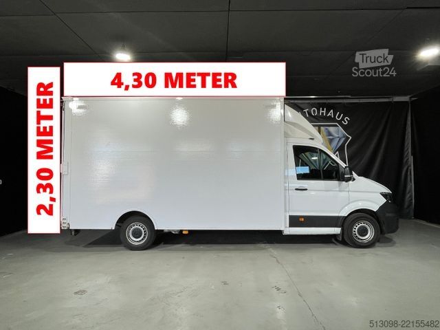 شاحنة صندوقية VOLKSWAGEN CRAFTER 2.0TDI XXXL KOFFER RAMPE KAMERA 177 PS