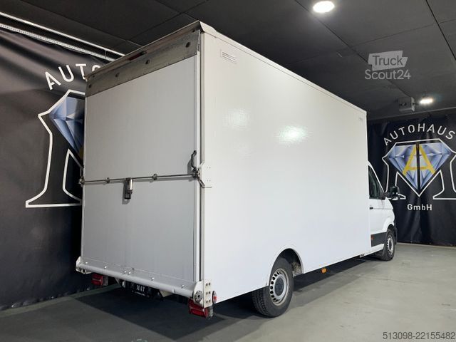 شاحنة صندوقية VOLKSWAGEN CRAFTER 2.0TDI XXXL KOFFER RAMPE KAMERA 177 PS