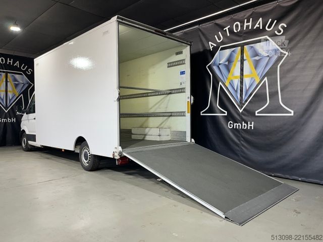 شاحنة صندوقية VOLKSWAGEN CRAFTER 2.0TDI XXXL KOFFER RAMPE KAMERA 177 PS