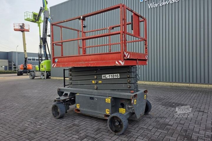 Podnośnik nożycowy Holland Lift Ecostar HL-11816 As-Is, For Parts, Electric, 14m W