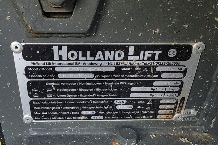 Podnośnik nożycowy Holland Lift Ecostar HL-11816 As-Is, For Parts, Electric, 14m W