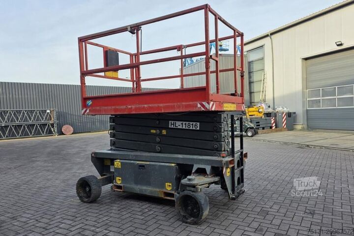 Podnośnik nożycowy Holland Lift Ecostar HL-11816 As-Is, For Parts, Electric, 14m W