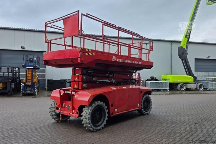 Podnośnik nożycowy PB Lifttechnik S151-19E 4x4 Electric, 4x4 Drive, 15m Working Heig