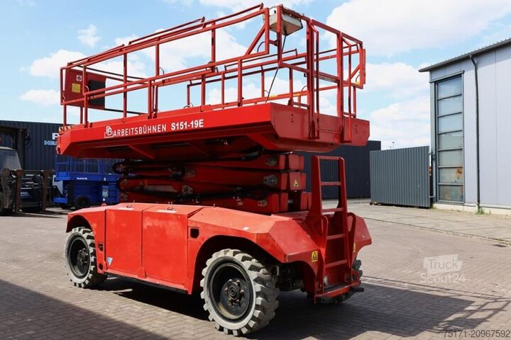 Podnośnik nożycowy PB Lifttechnik S151-19E 4x4 Electric, 4x4 Drive, 15m Working Heig