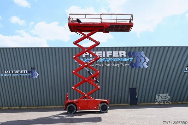 Podnośnik nożycowy PB Lifttechnik S151-19E 4x4 Electric, 4x4 Drive, 15m Working Heig
