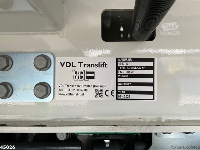 Vehículo de recogida de basuras DAF FAN XD 340 VDL Translift zijlader