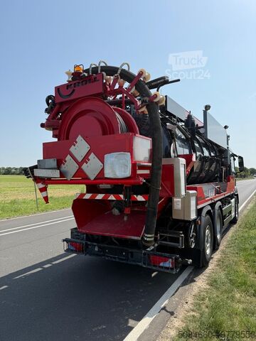 Suction vehicle, flushing vehicle MAN TGS ADR Saugwagen Spülwagen Kombi