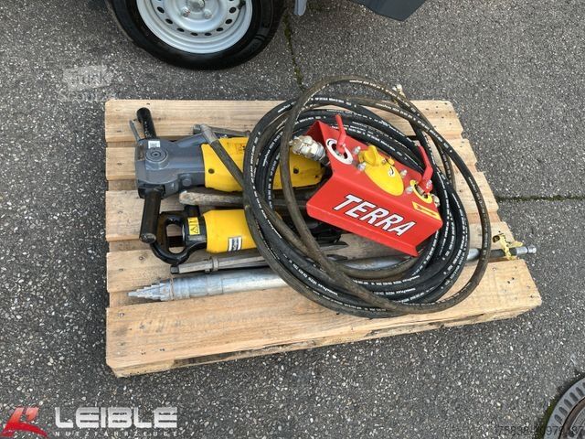 Altro Atlas Copco Kompressor XAS58-7G*2xHammer+Erdrakete*Neuwertig