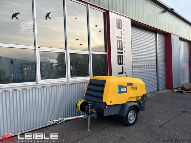 Altro Atlas Copco Kompressor XAS58-7G*2xHammer+Erdrakete*Neuwertig