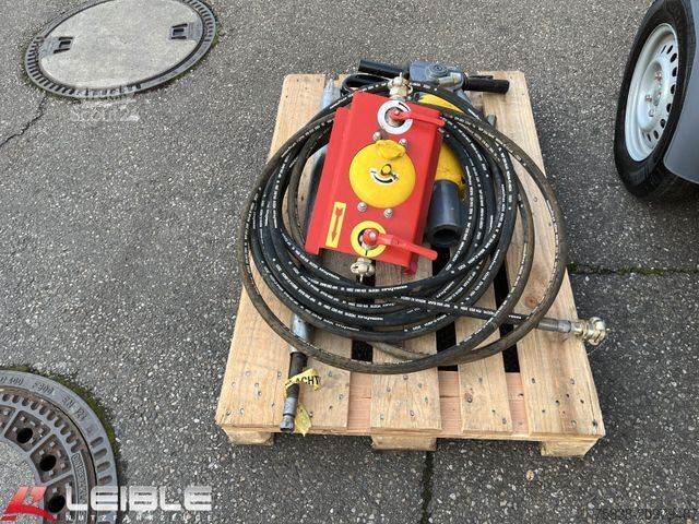 Altro Atlas Copco Kompressor XAS58-7G*2xHammer+Erdrakete*Neuwertig